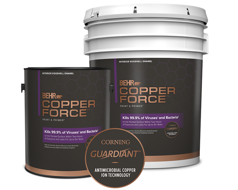 Antimicrobial Paint - BEHR® COPPER FORCE™